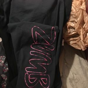 Lot of used, large, Zumba workout gear